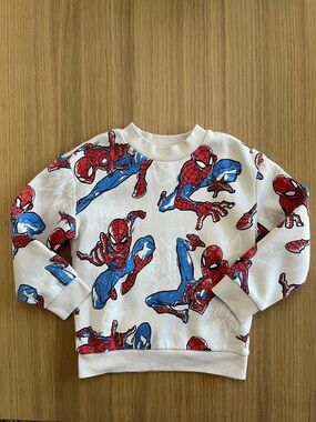 H&M kids, Marvel/ Spider-Man printed sweatshirt, size 3/4